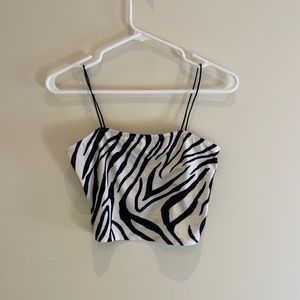 Zebra tank top